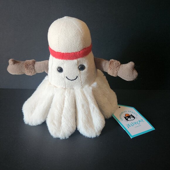 Jellycat Amuseables Sports Badminton Plush AS6BAD Authentic Jellycat London New - Picture 1 of 7